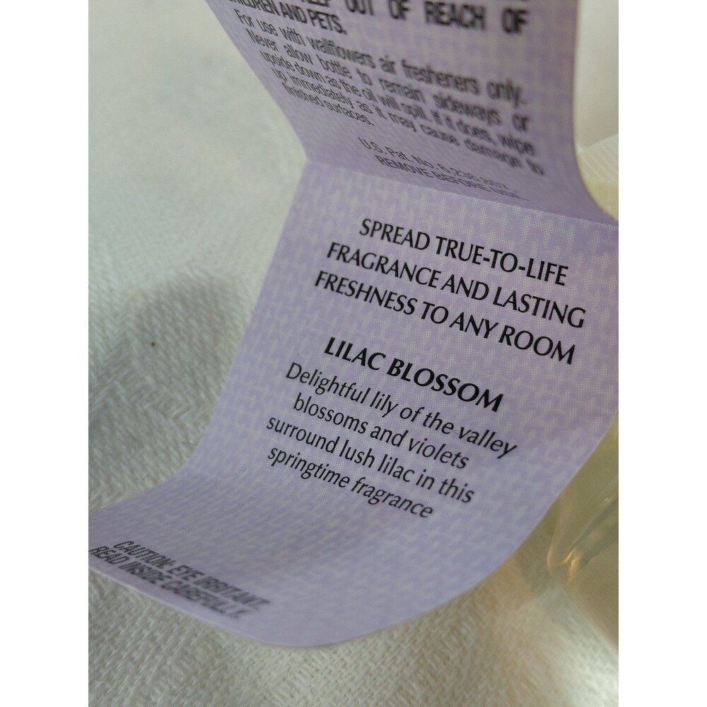 White Barn Wallflowers Home Fragrance Refill Lilac Blossom 0.8 fl oz / 24 mL - Picture 3 of 5
